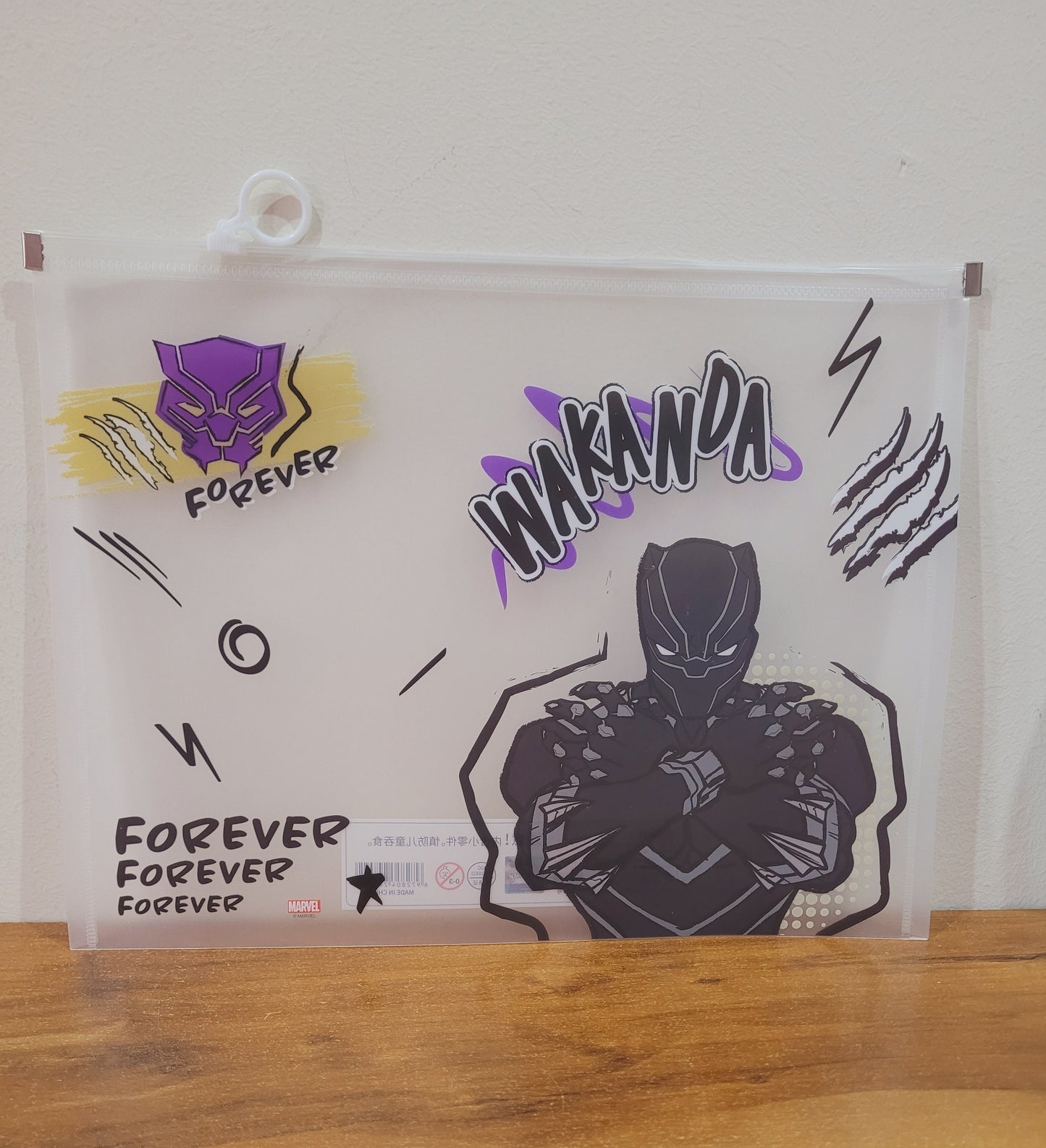 Avengers Ziplock Folder