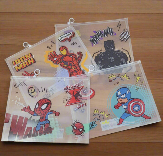 Avengers Ziplock Folder