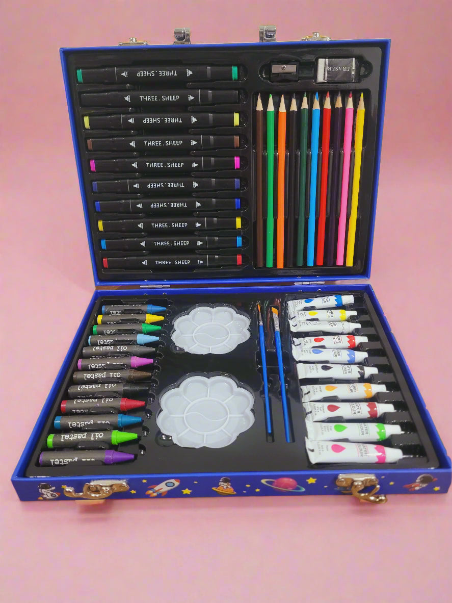 Astronaut/Space 49Pcs Art & Craft Painting Box