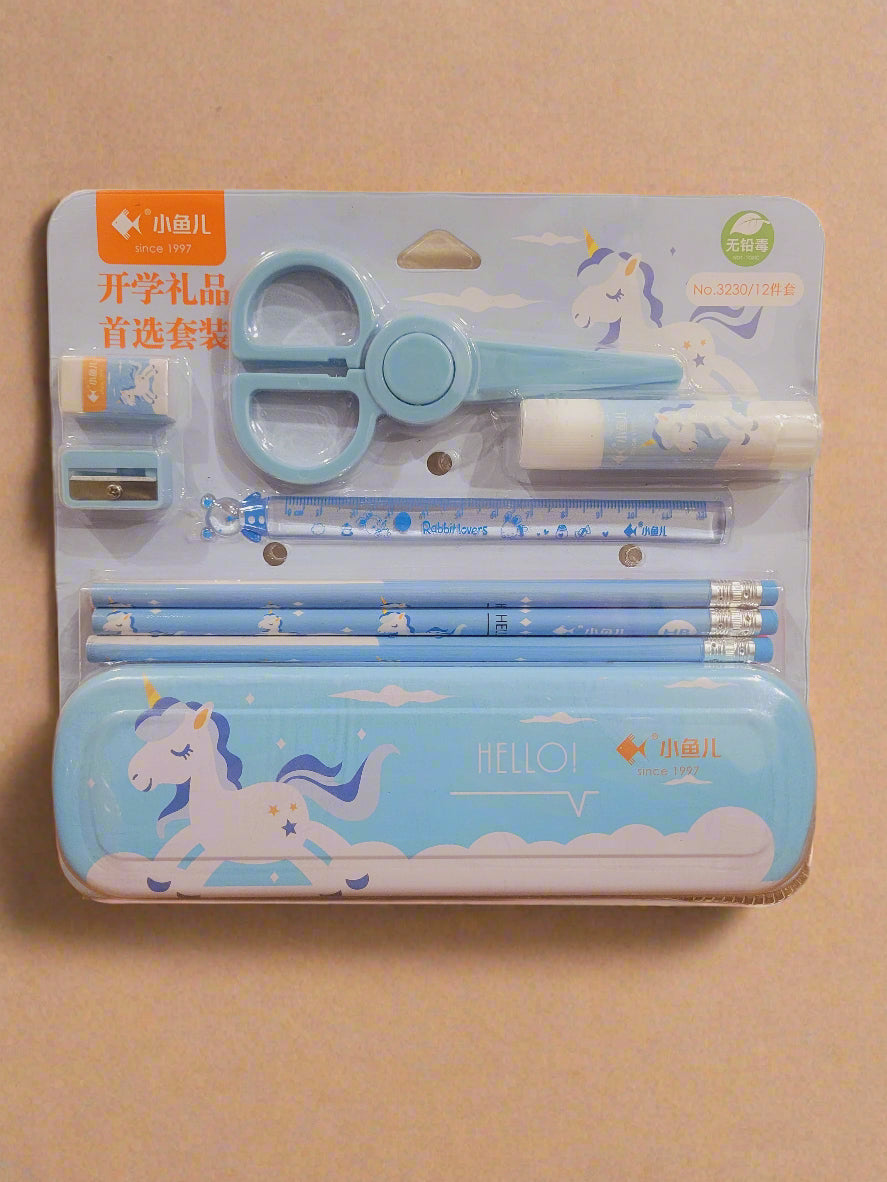 Cute Unicorn Stationery Set For Kids