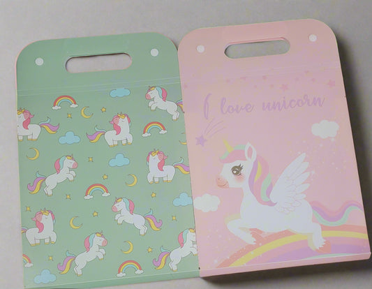 Unicorn File Folder With Button Lock And Handle