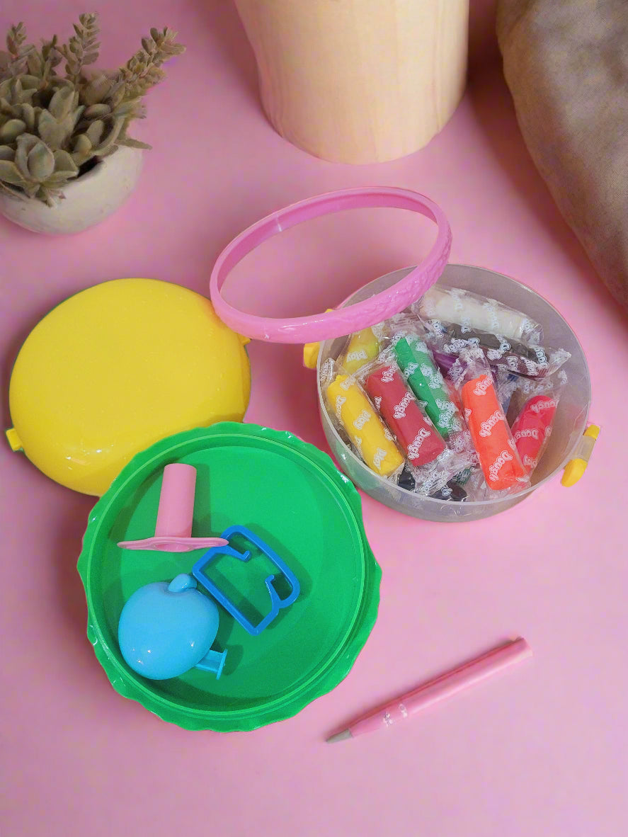 Burger Themed Play Dough For Kids