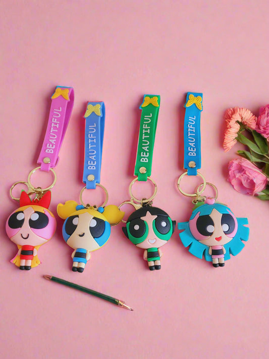 Powerpuff Girls Keychain