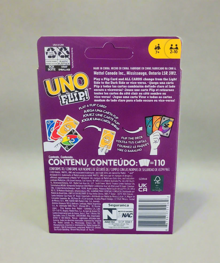 UNO Flip Cards