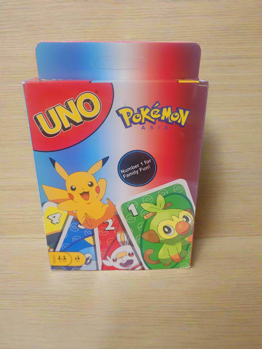 Pokemon Uno Cards