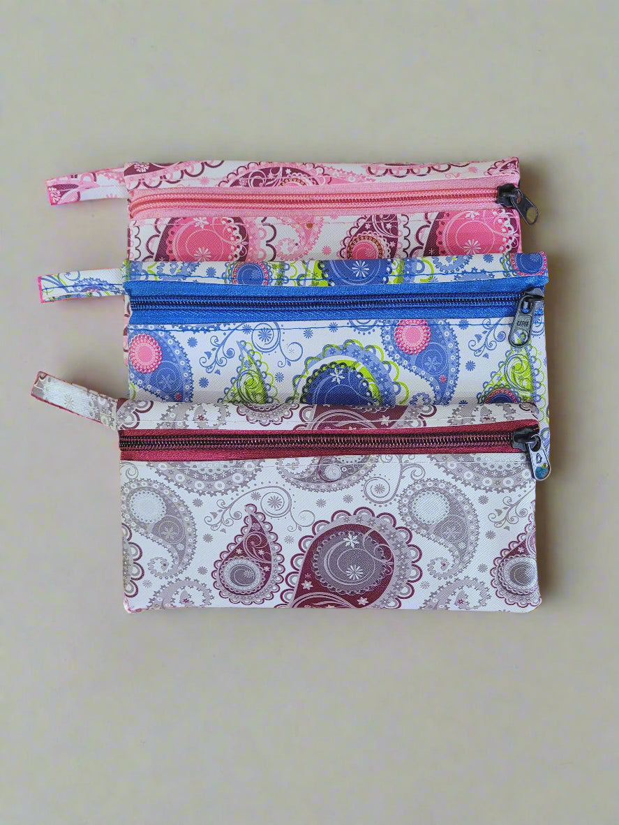 Beautiful Printed Stationery/Multi-Utility Pouch