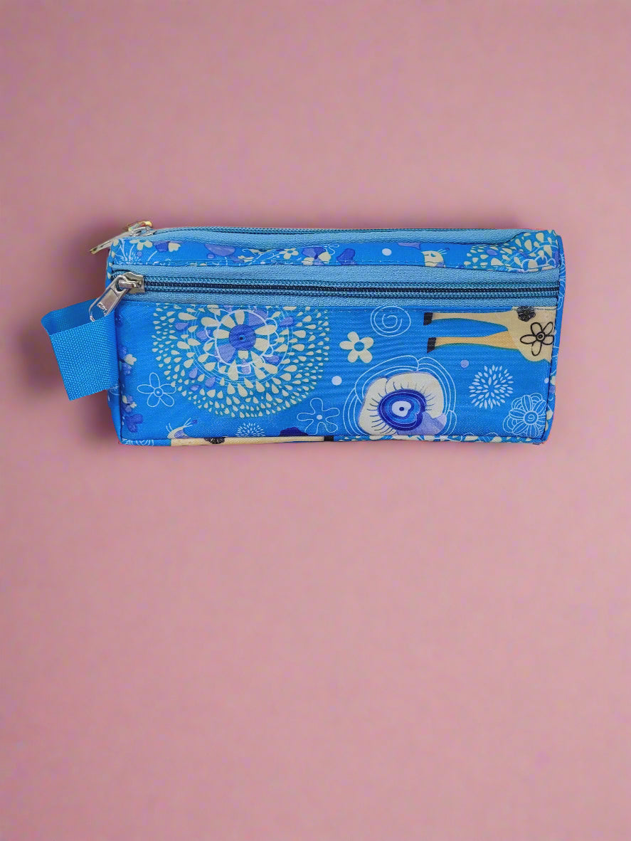 Beautiful Printed Colourful Stationery/Multi-Utility Pouch