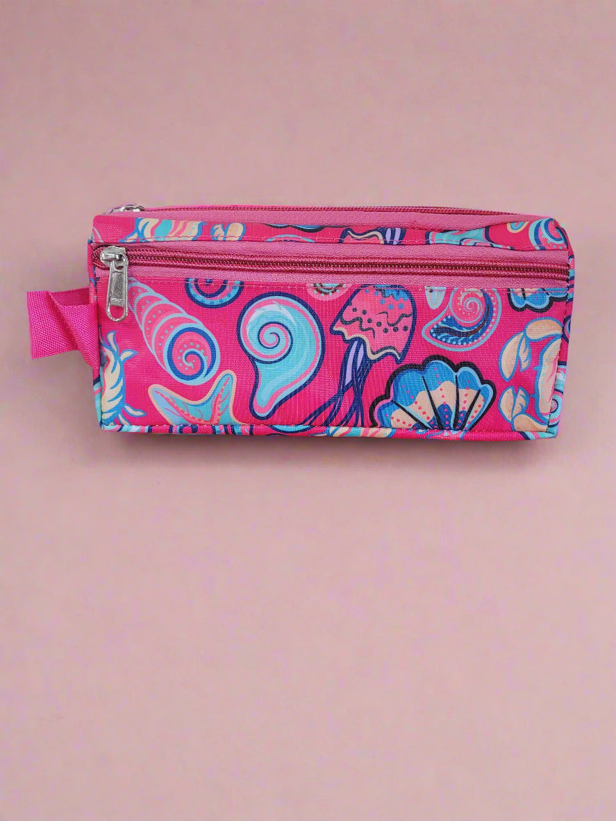 Beautiful Printed Colourful Stationery/Multi-Utility Pouch