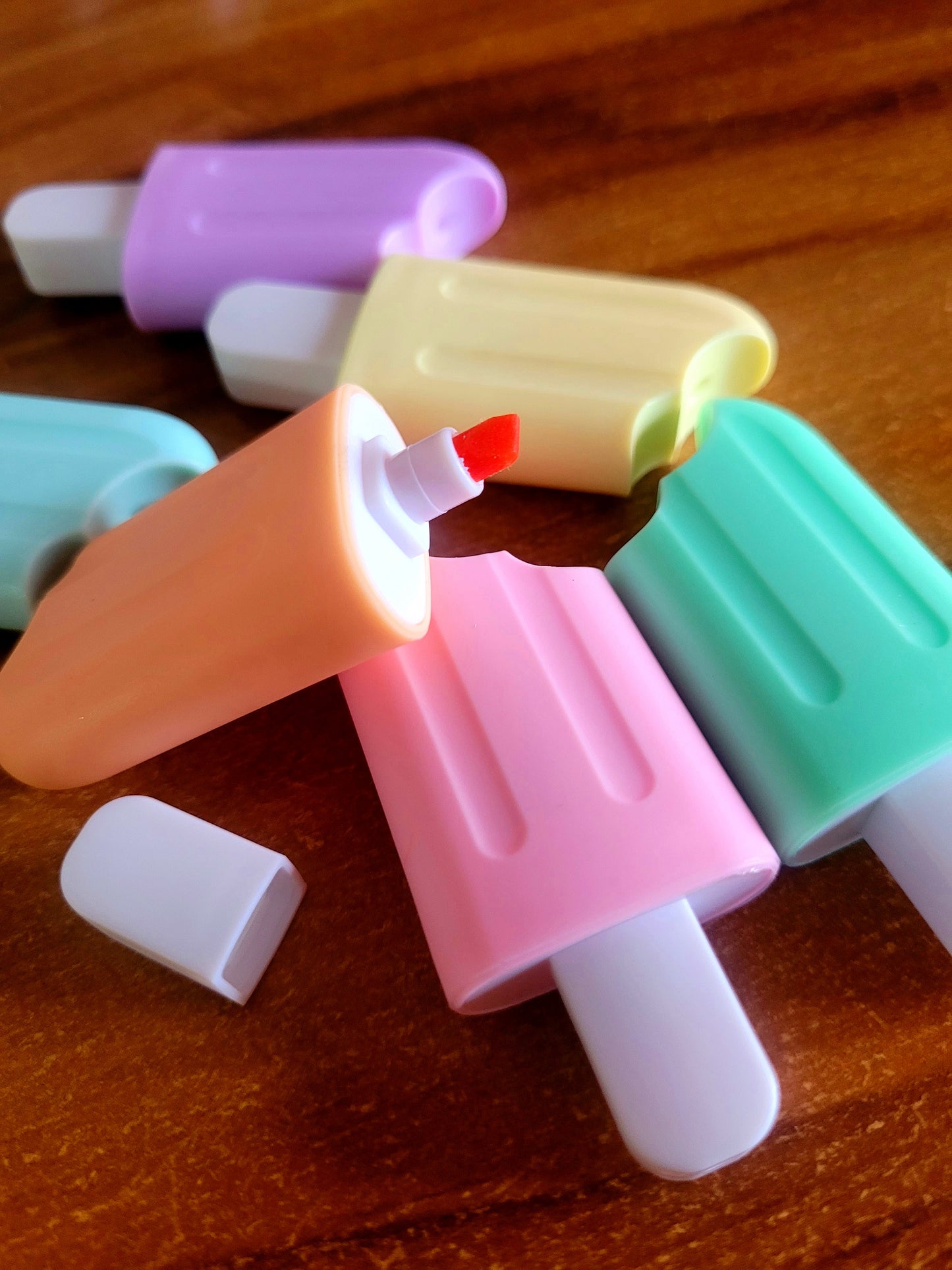 Popsicle Highlighters-Pack of 6