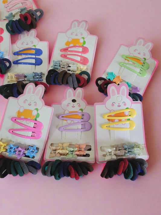 Cute Hair Accessories Card For Kids