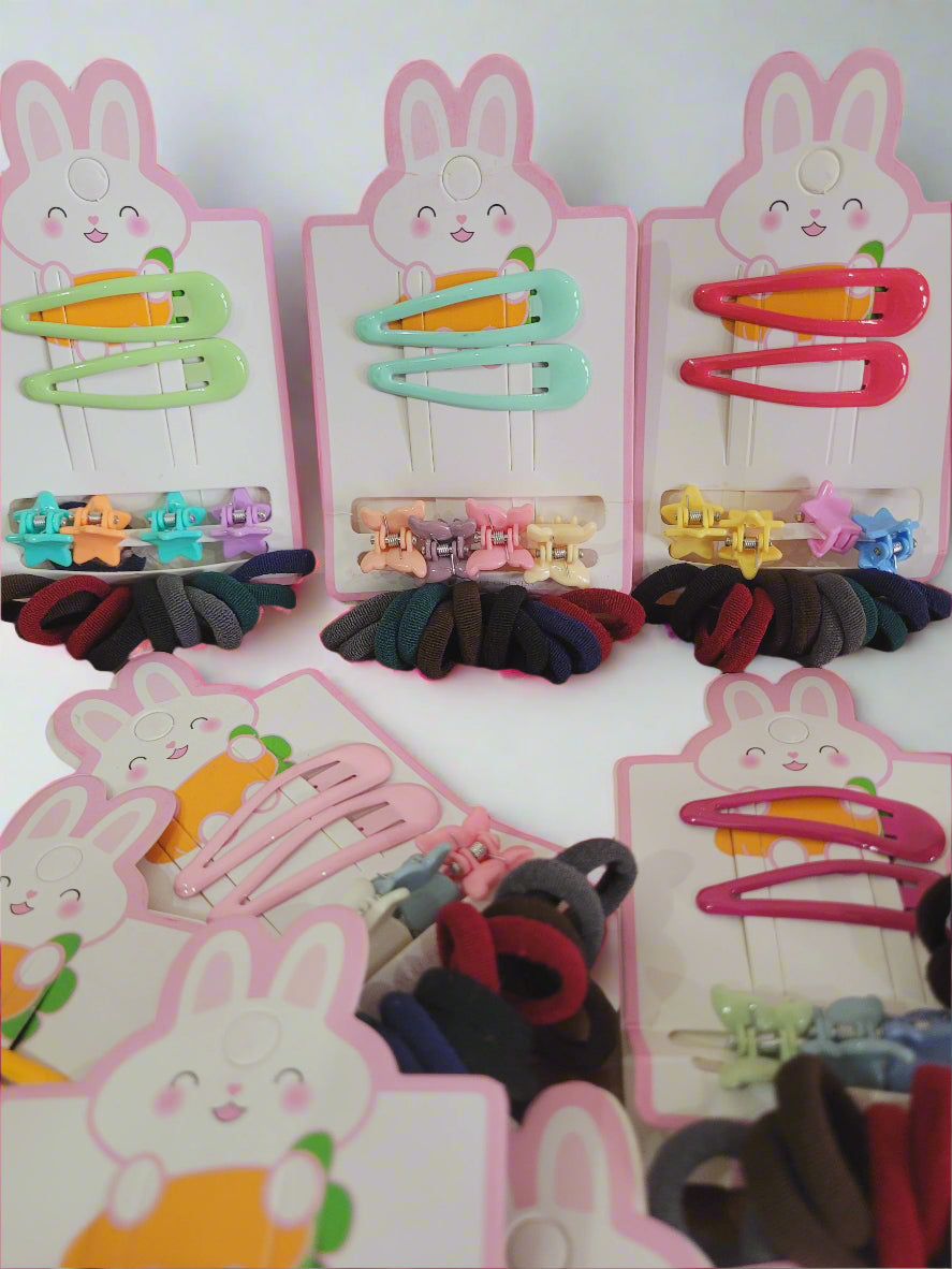 Cute Hair Accessories Card For Kids