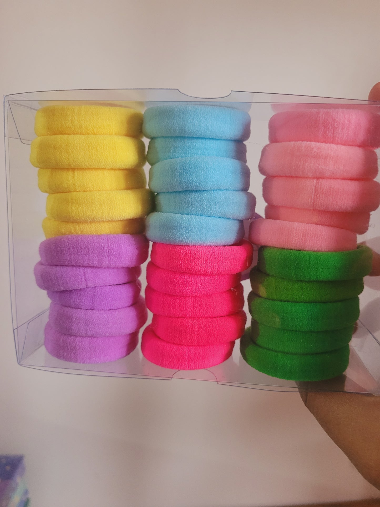 30 pcs Colourful Rubber Bands Box