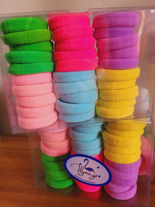 30 pcs Colourful Rubber Bands Box