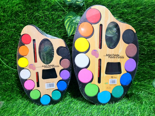 Water Color Painting Palette-Assorted Colors
