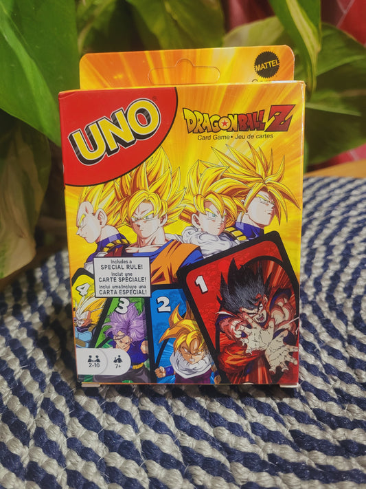 Dragonball Z UNO Cards