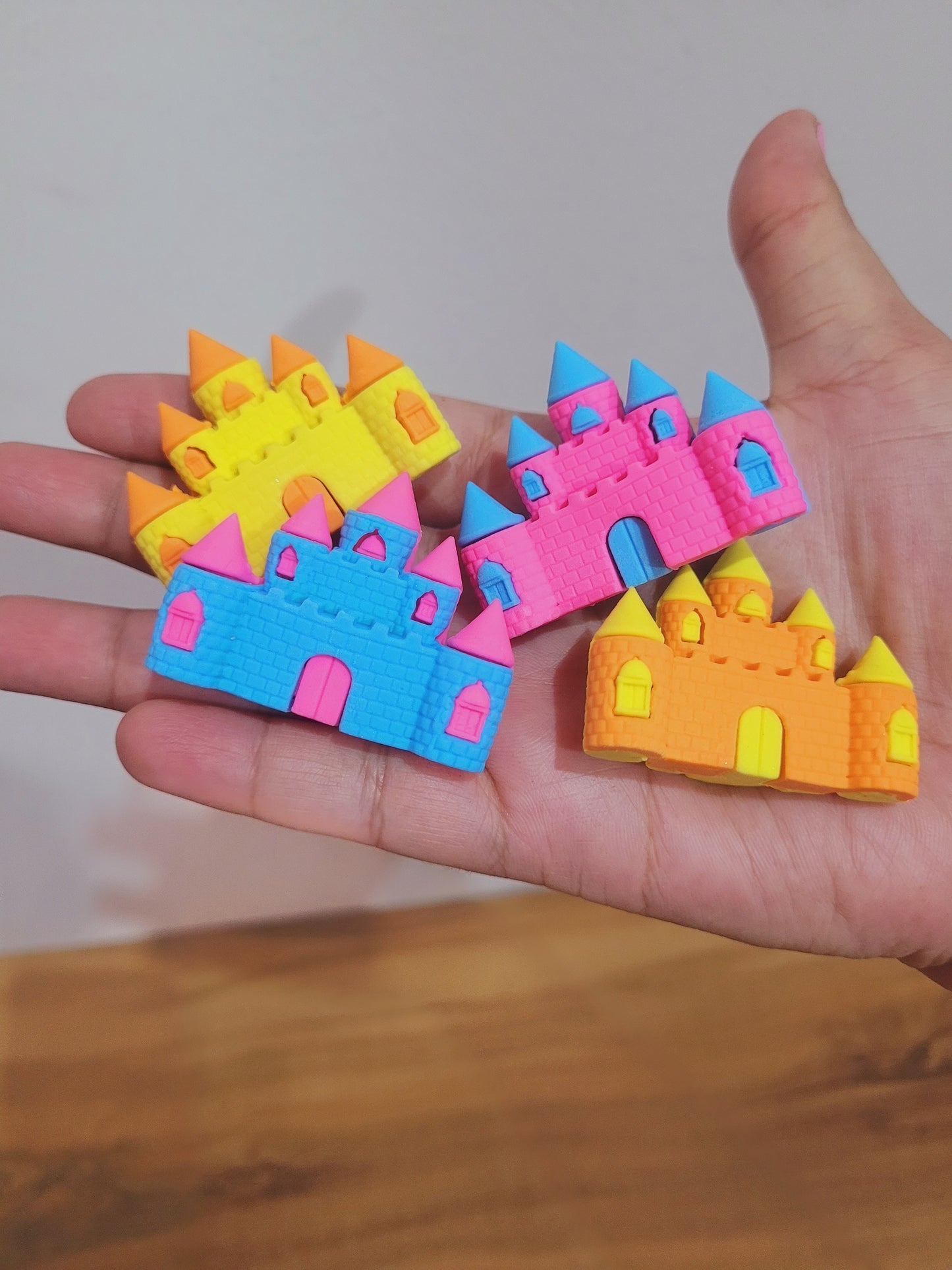3D Castle Eraser For Kids