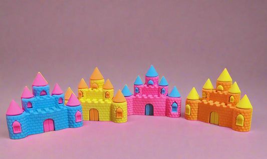 3D Castle Eraser For Kids