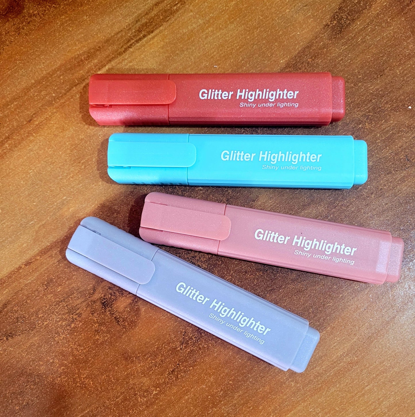 Glitter Highlighter - Metallic Effects(Pack of 4)