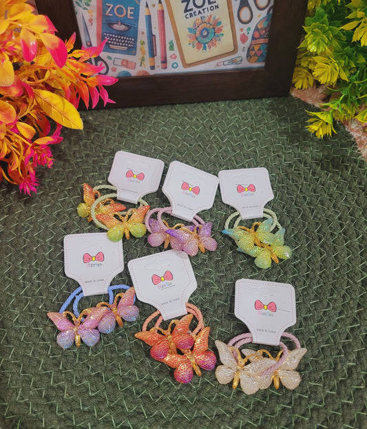 Beautiful Butterfly Hairties