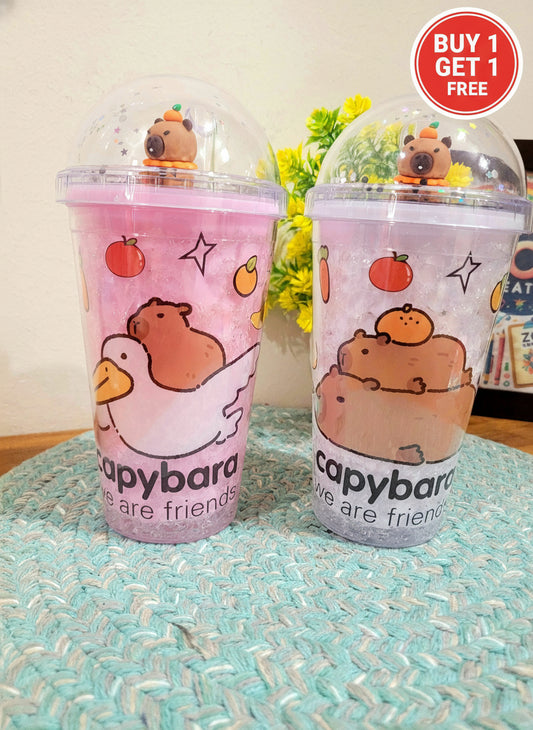 Capybara-We are friends Sipper