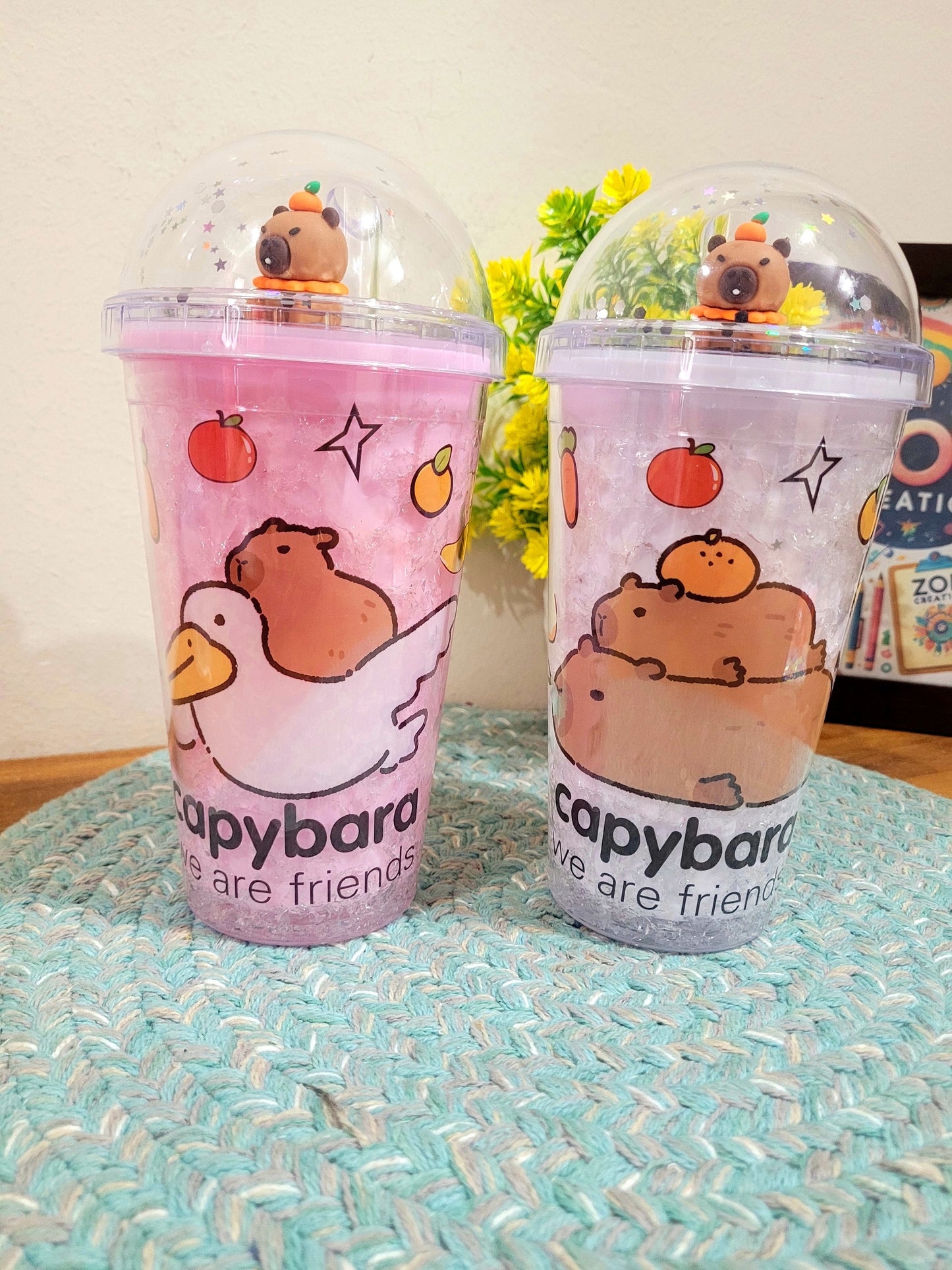 Capybara-We are friends Sipper