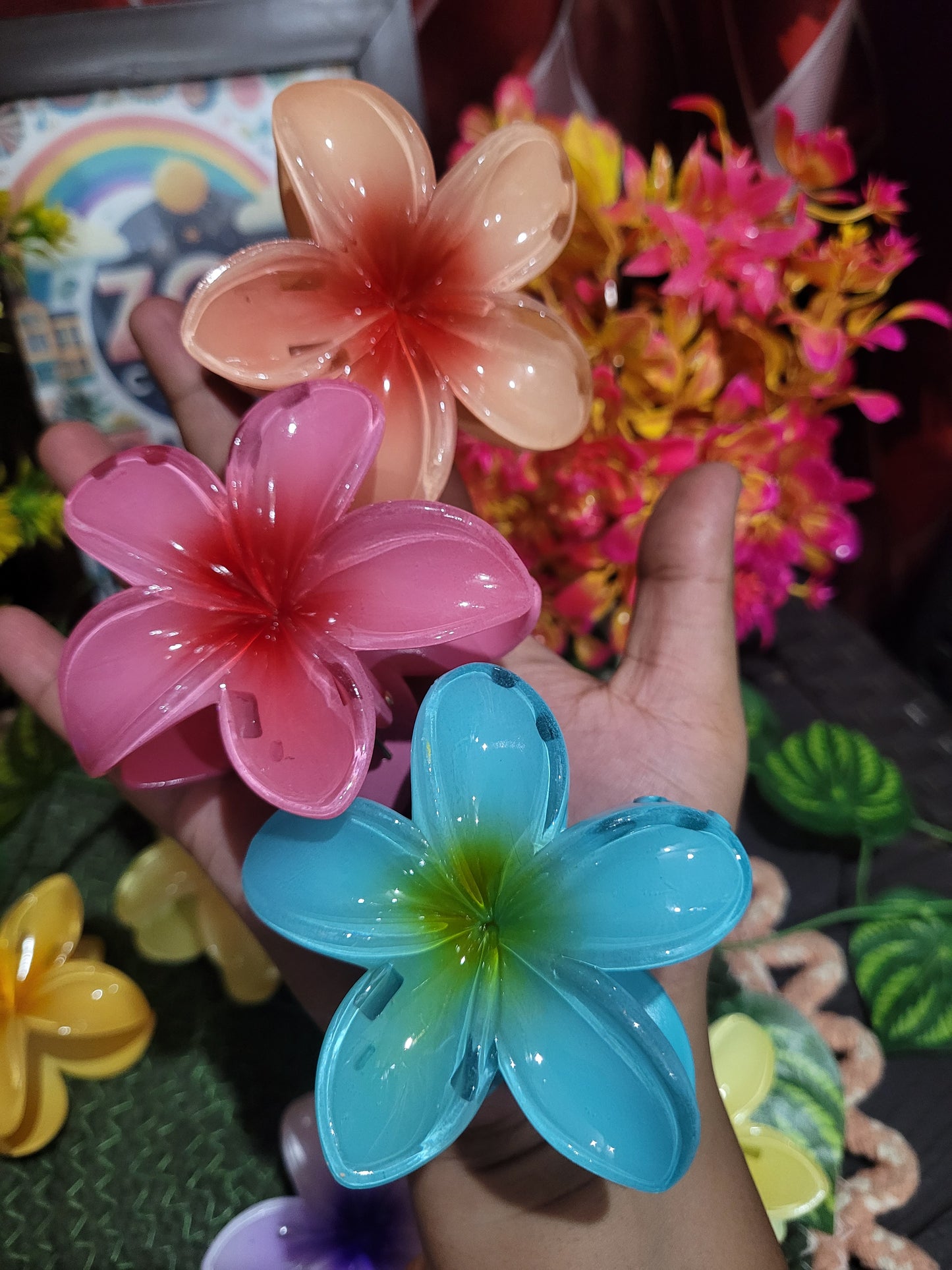 Flower Hair Clutcher
