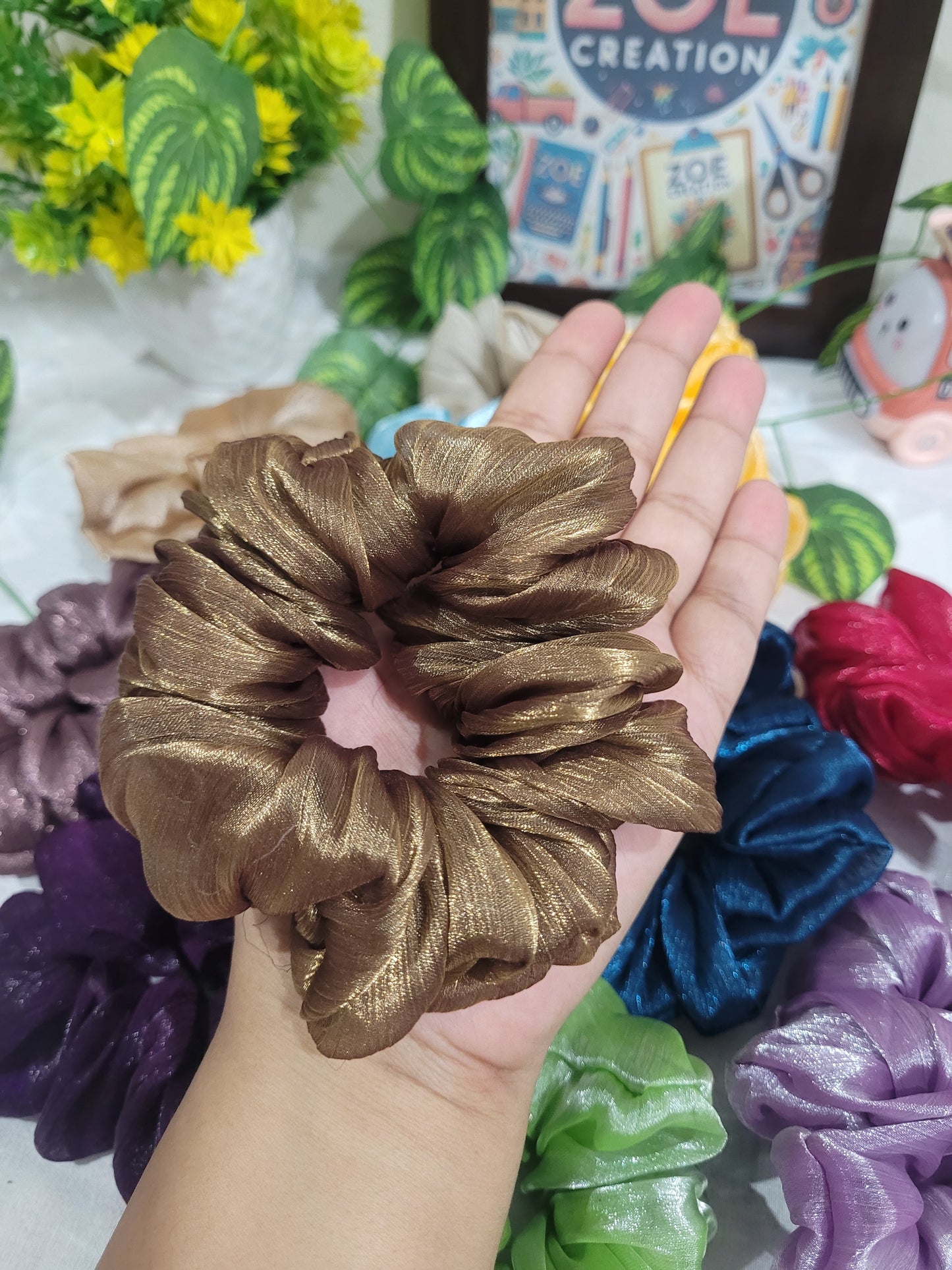 Hair Scrunchie- Large Size