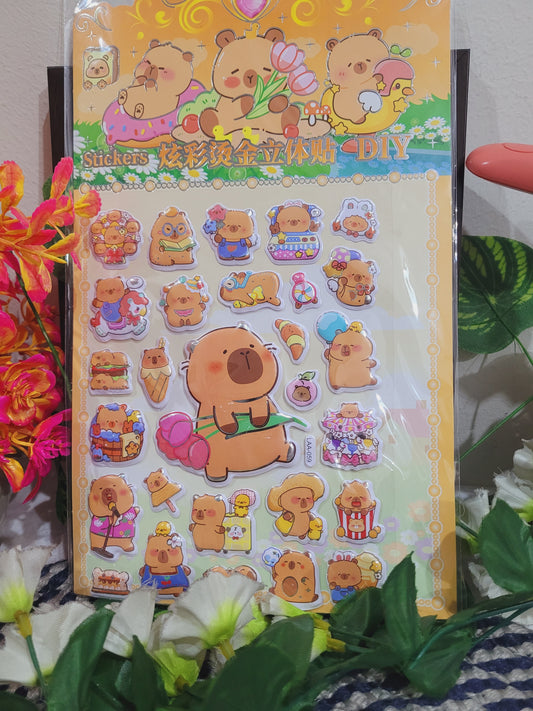 3D Puffy Stickers