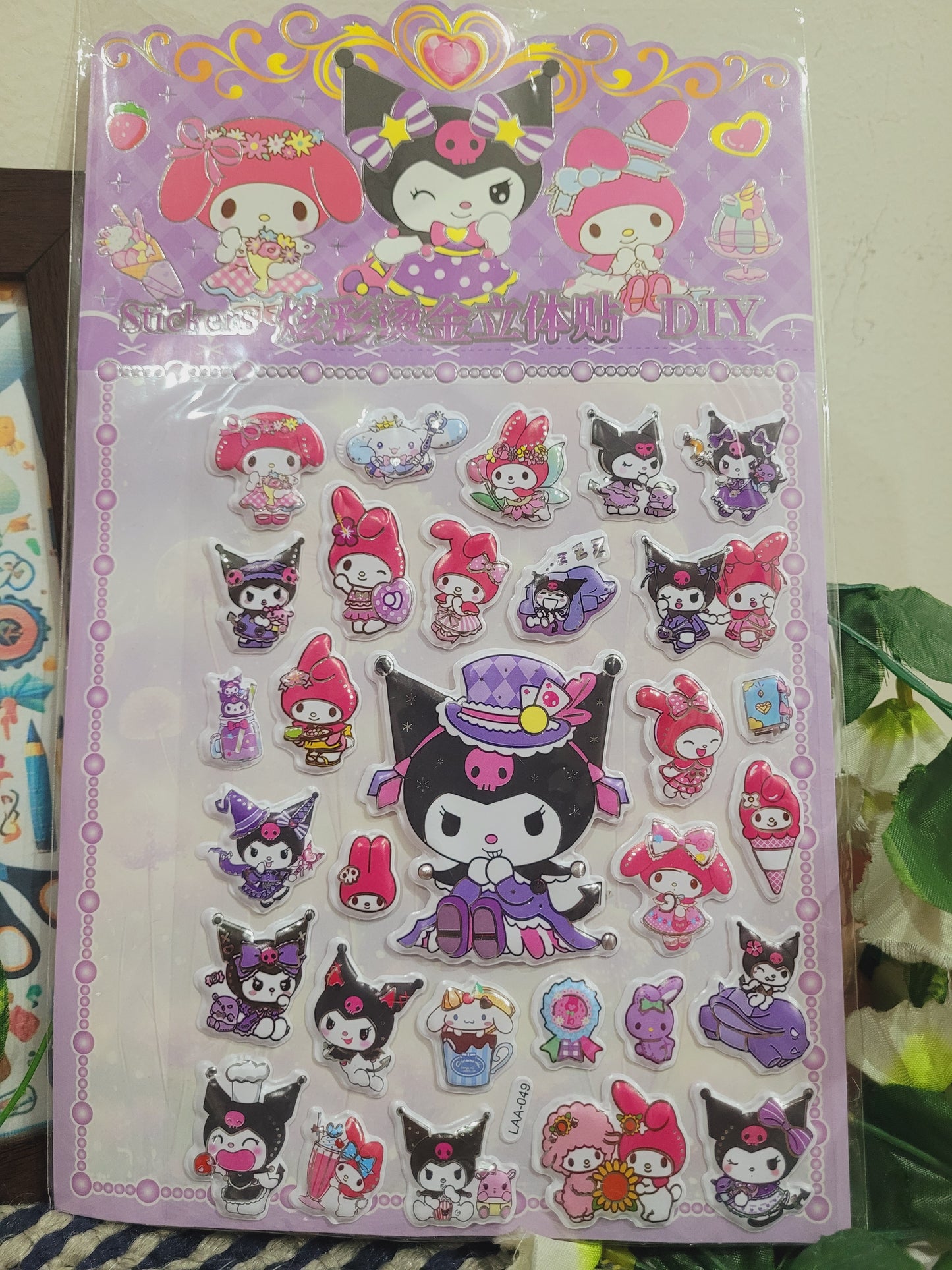 3D Puffy Stickers