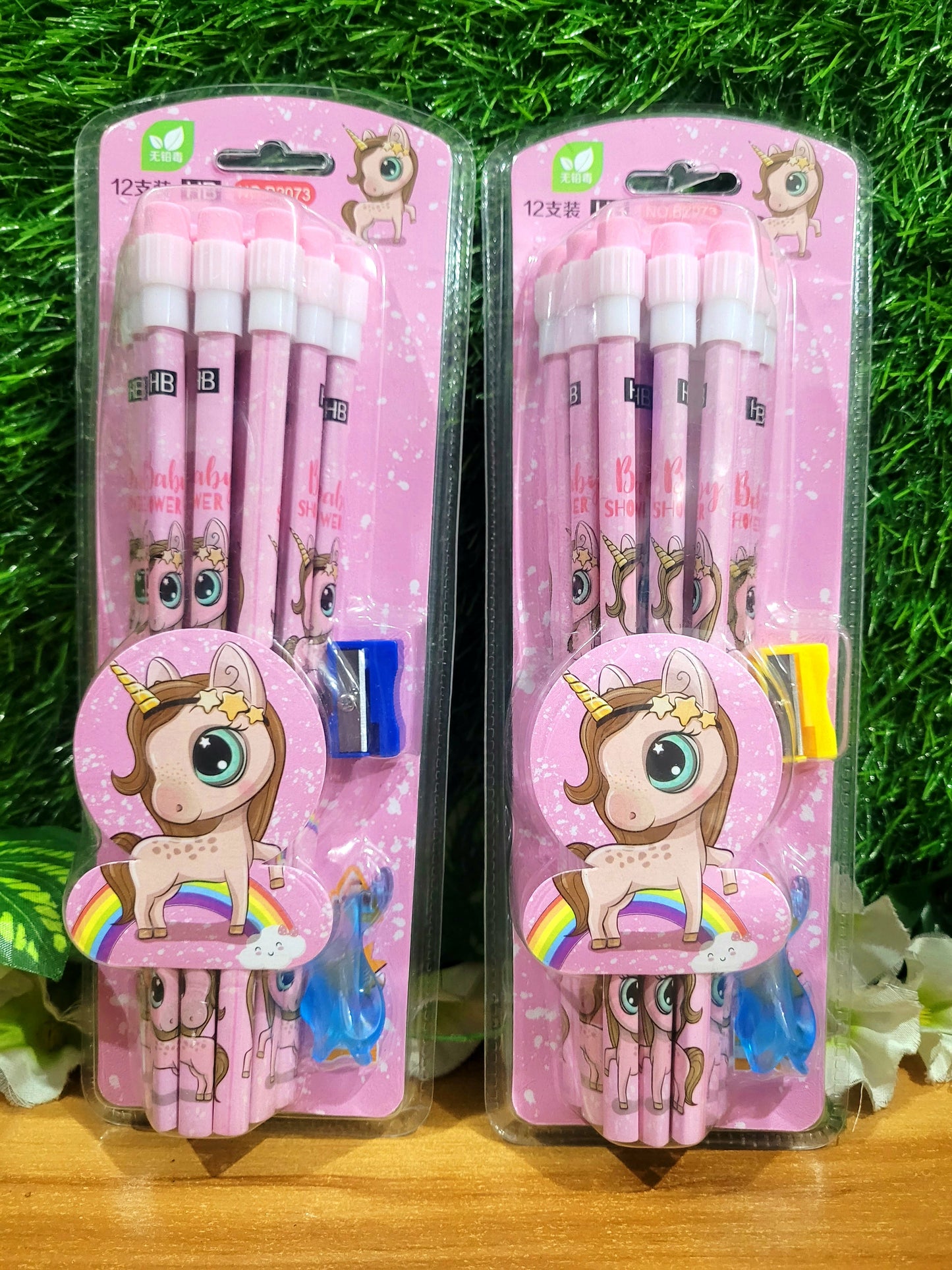 Unicorn 12 HB Pencils Set