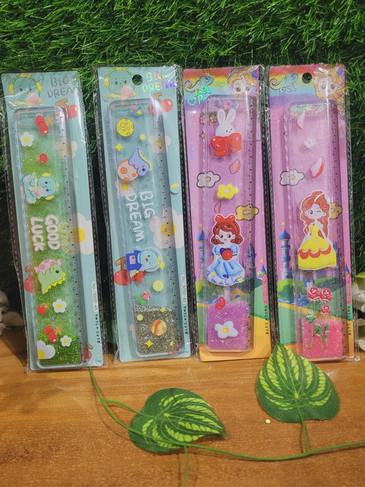Floating Glitter Scale