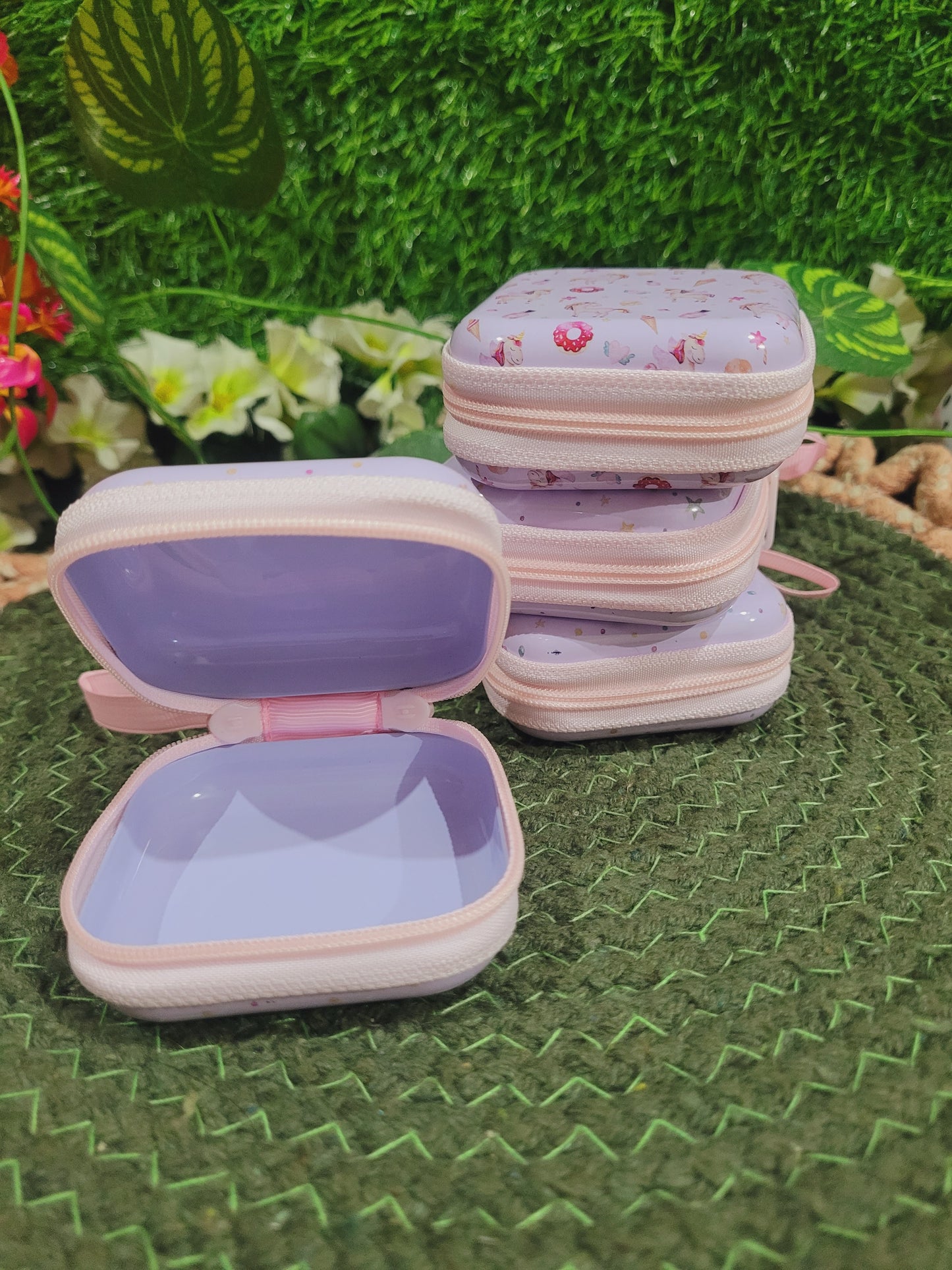 Unicorn Tin Coin Case/ Pouch