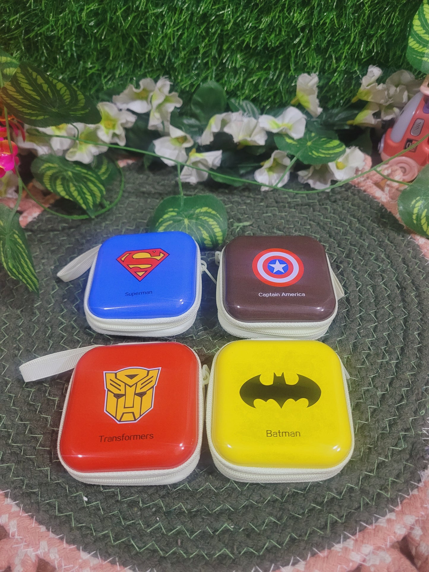 Superhero Tin Coin Case/Pouch
