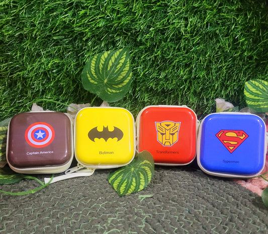 Superhero Tin Coin Case/Pouch