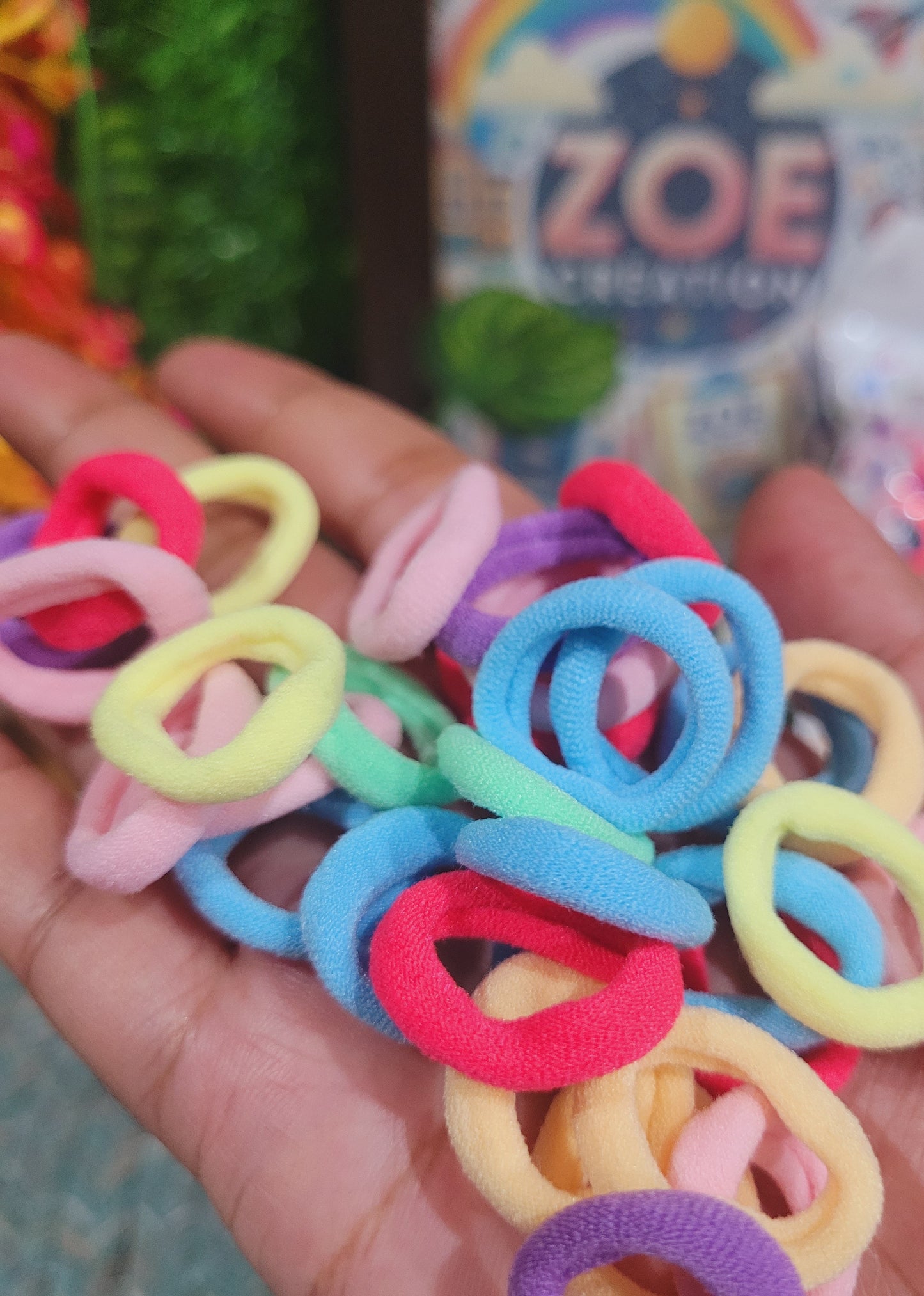 Pack of Colourful Hairties