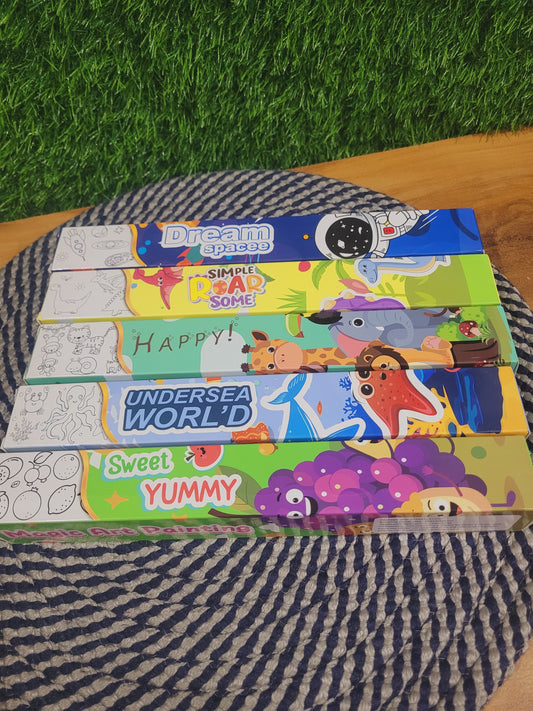 Long Colouring Paper Roll For Kids