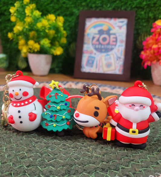 Christmas Themed Keychain