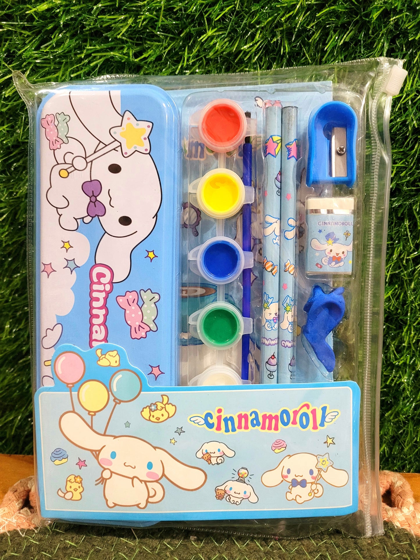 Sanrio Themed Stationery+Colouring Set
