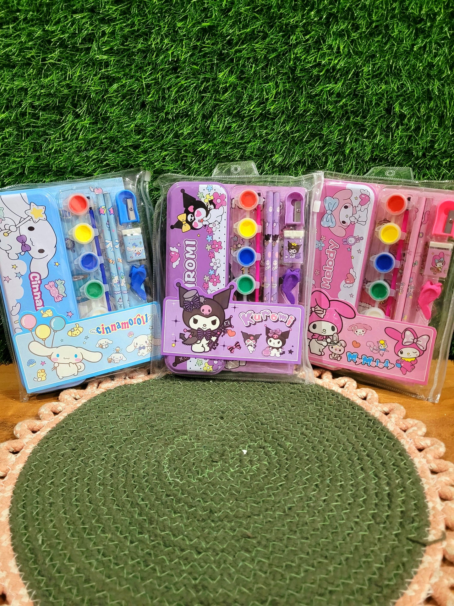 Sanrio Themed Stationery+Colouring Set