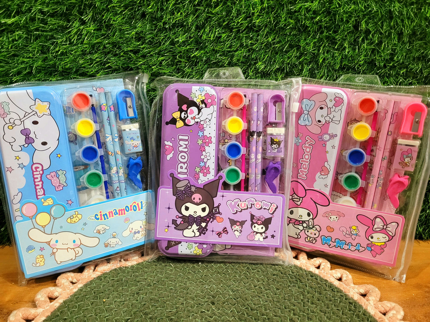 Sanrio Themed Stationery+Colouring Set