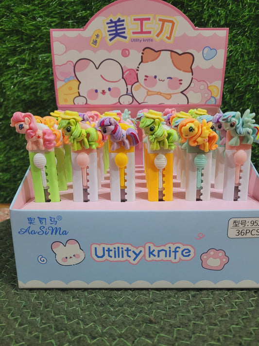 Cute Mini Utility Cutter For Art n Craft- Pack of 2