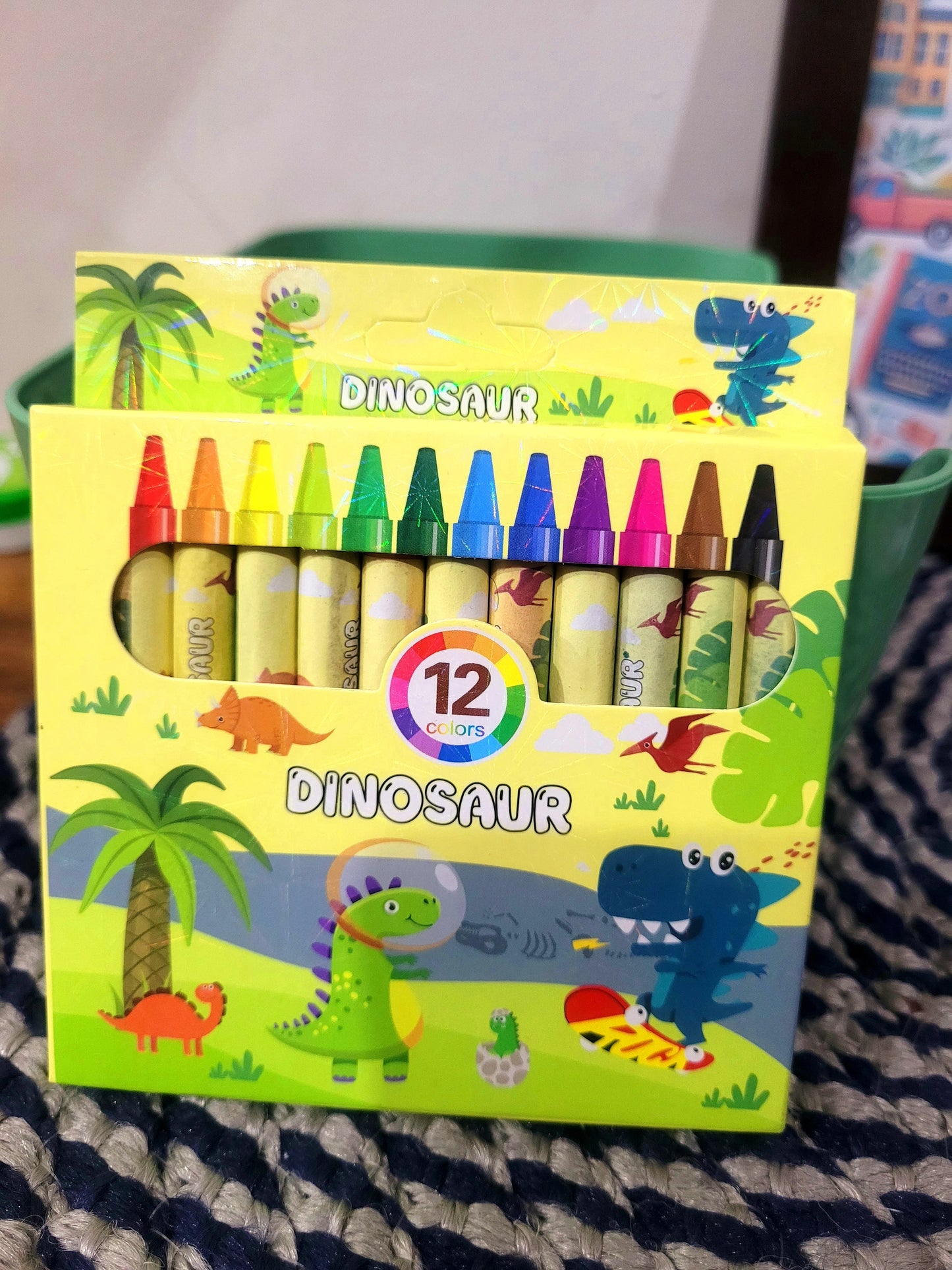 Wax Crayons Set For Kids- 12 Shades
