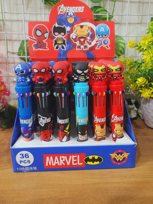 Avengers Theme 10in1 Ball Pen
