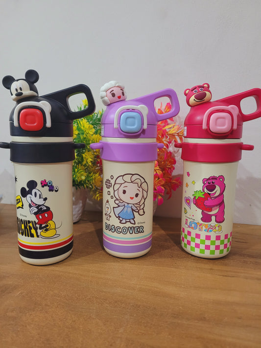 Disney Stainless Steel Sipper For Kids- 600 ML