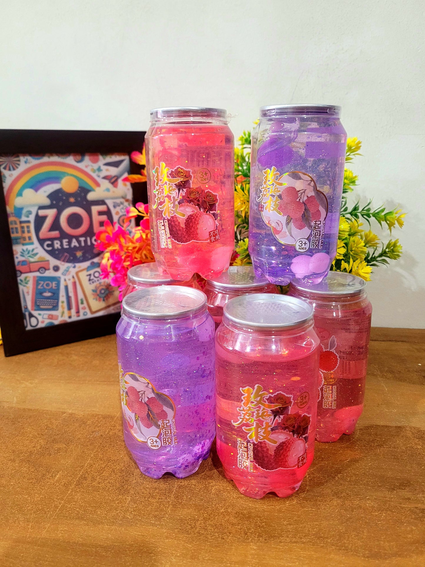 Crystal Slime Bottle For Kids