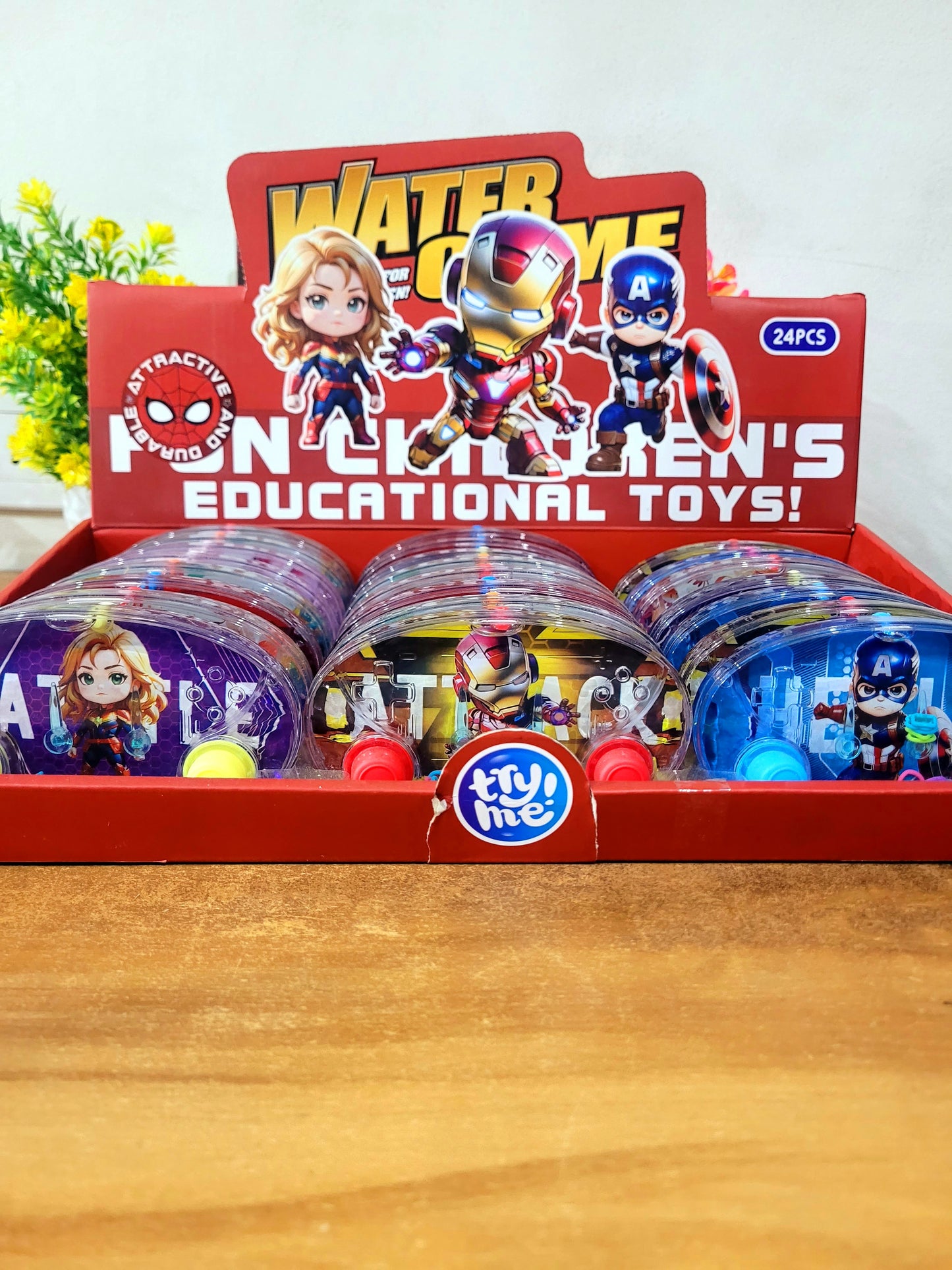 Superhero Water Game