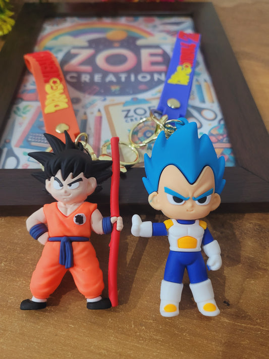 Goku & Vegeta- Dragonball Keychain