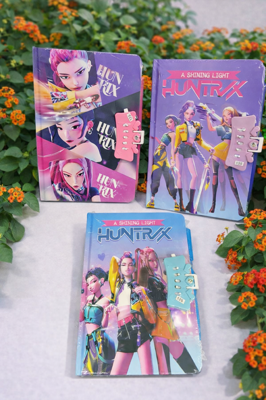 K-POP Demon Hunters Password Lock Diary