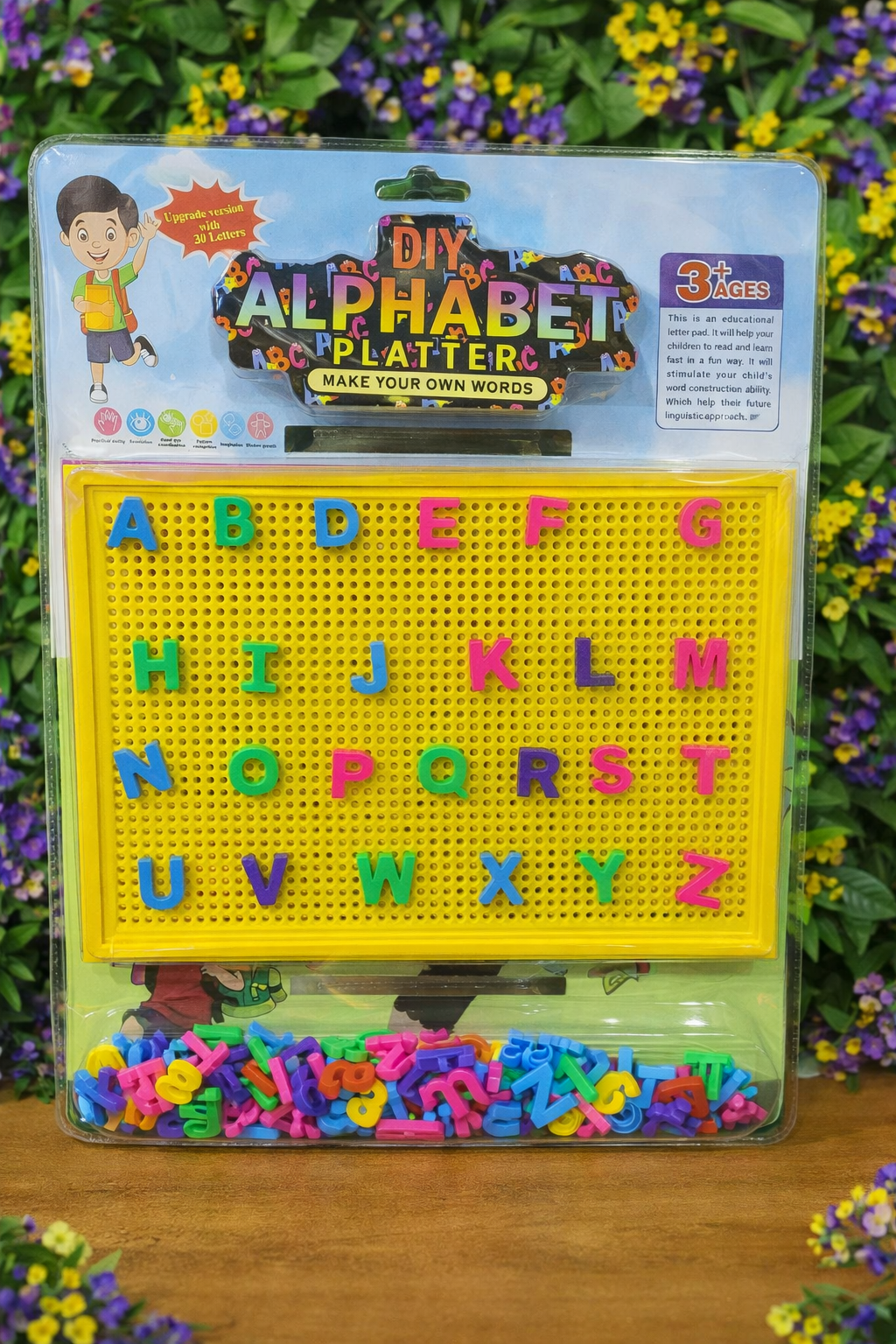 DIY ALPHABET PLATTER-Make Your Own Words