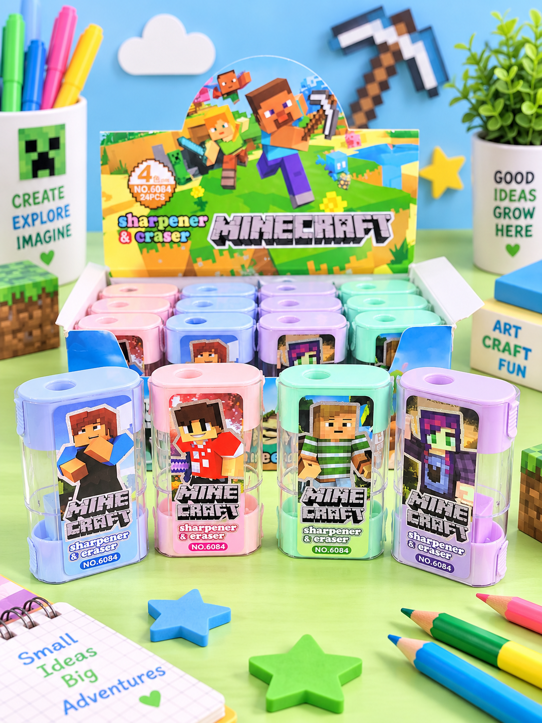 Minecraft Sharpener And Eraser